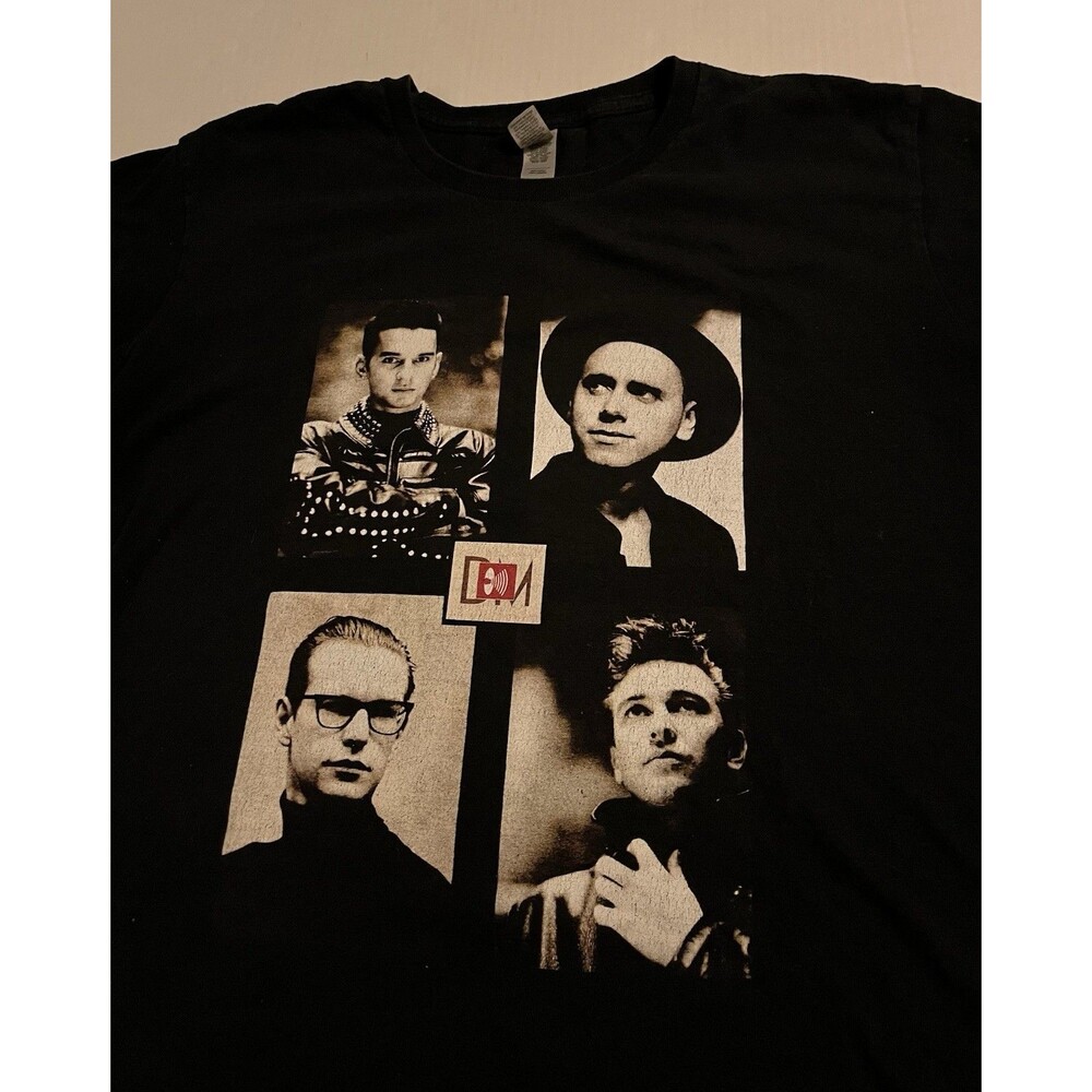 Depeche Mode Electronic Music Band T-Shirt XL Tour Retro 80’s 90’s Album Concert